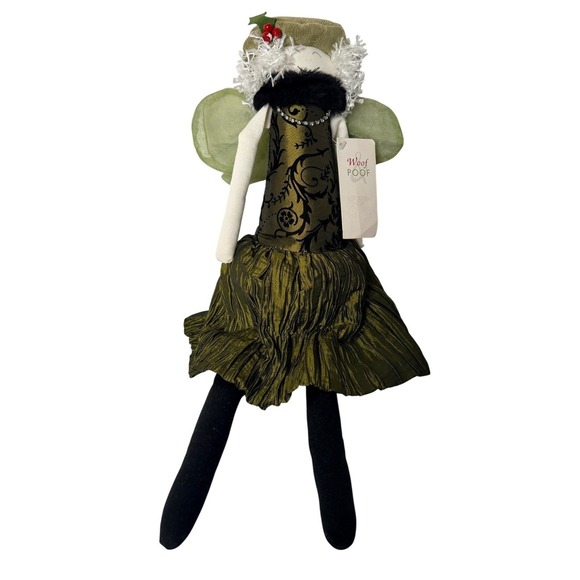 Woof & Poof Other - Woof & Poof Fairy Doll Sz 21" 2008 Handmade Holiday Whimsigoth Collectible